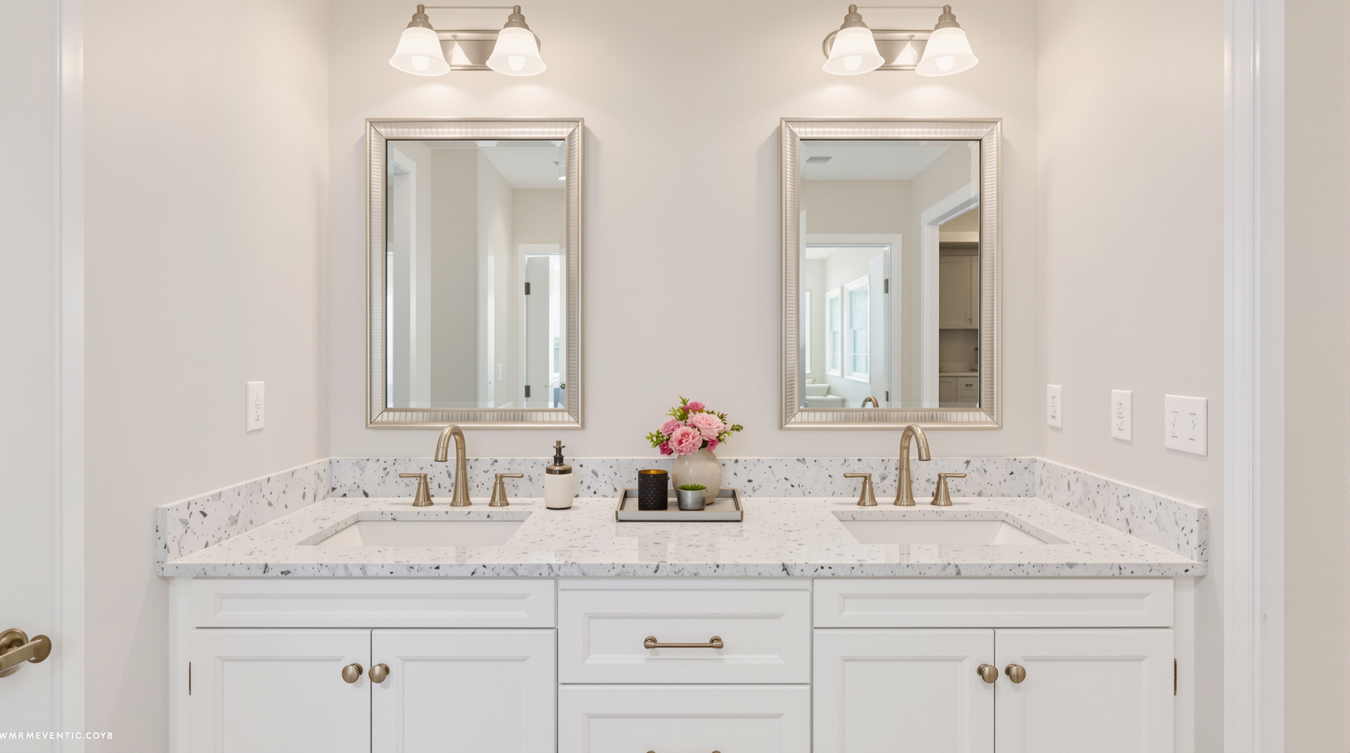 Contemporary kitchen remodel with quartz island and pendant lighting